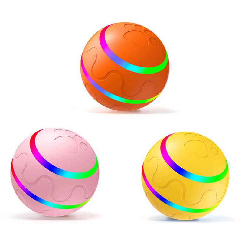 Smart self-rotating cat ball in three colors