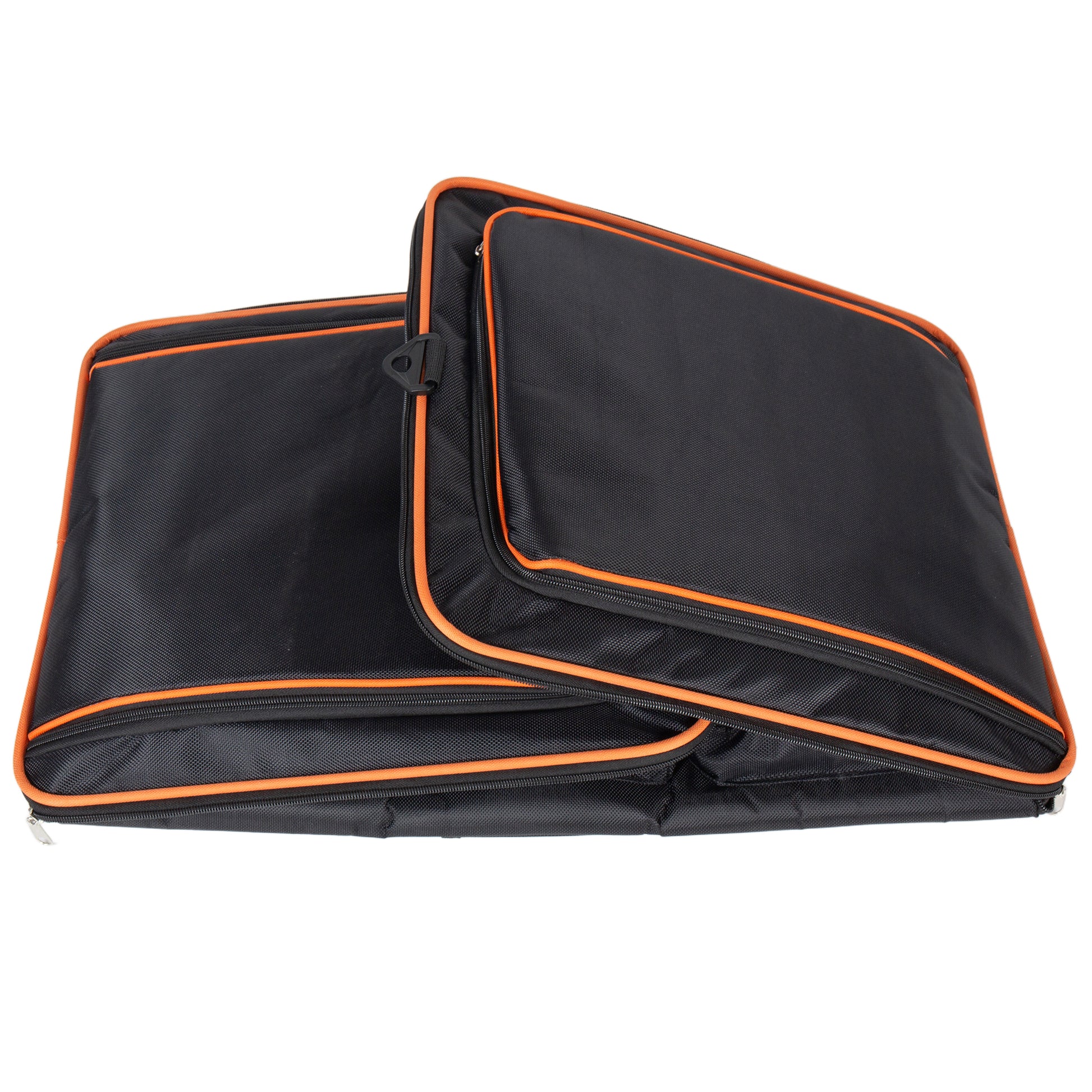 Carrier folds flat for easy storage